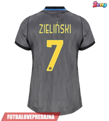 Lacne Ženy Futbalové dres Inter Milan Piotr Zielinski #7 2026-27 Krátky Rukáv - Tretina